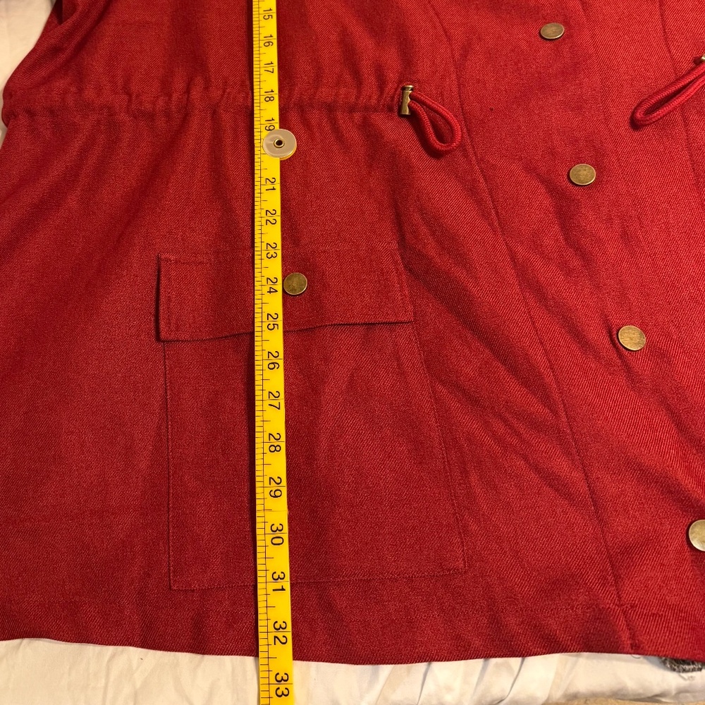 Bloomchic Barn Coat Shacket Utility Jacket Size U… - image 6